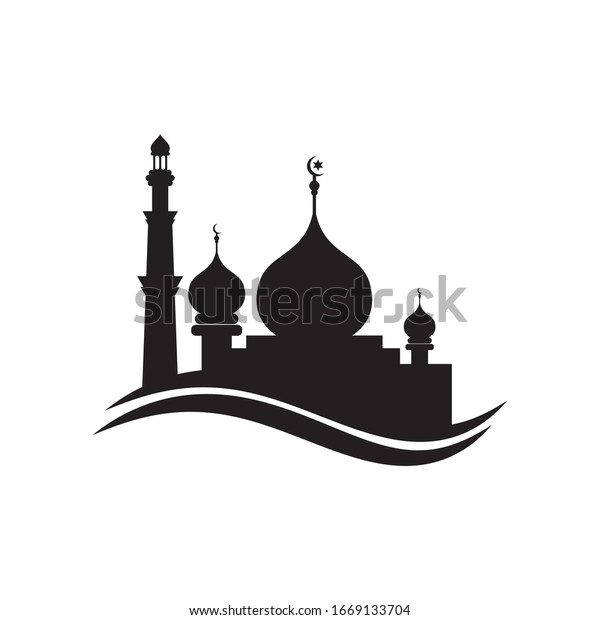 Detail Mosque Logo Vector Nomer 39