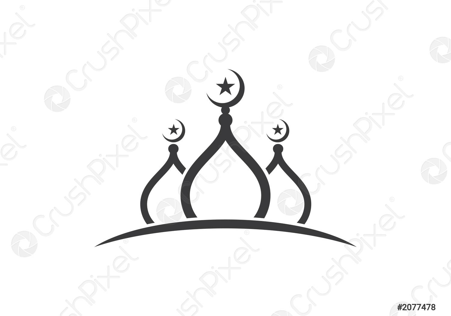 Detail Mosque Logo Vector Nomer 46