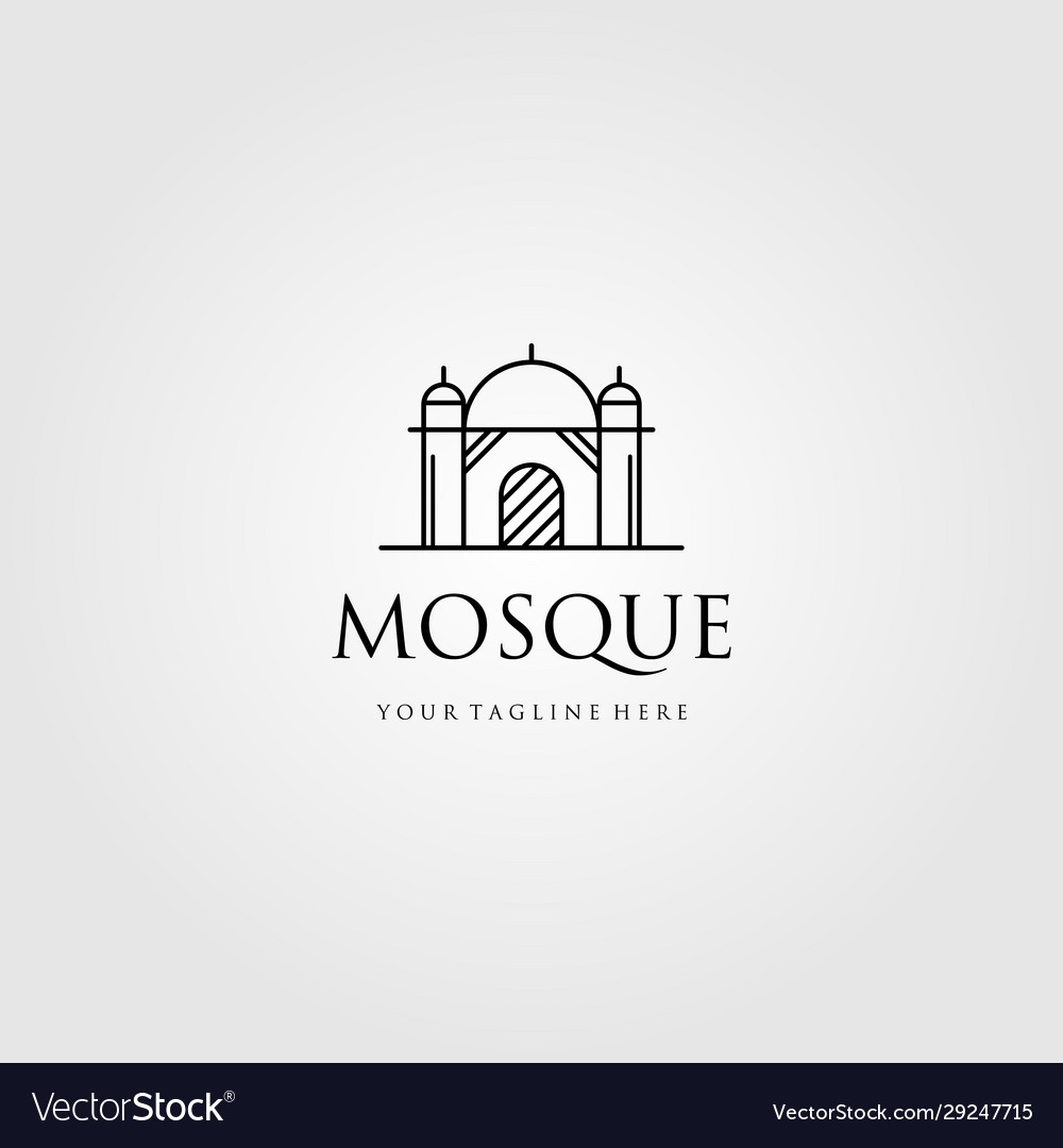Detail Mosque Logo Vector Nomer 48