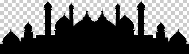 Detail Mosque Silhouette Vector Nomer 11