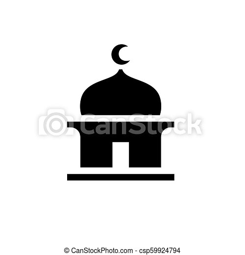 Detail Mosque Silhouette Vector Nomer 55