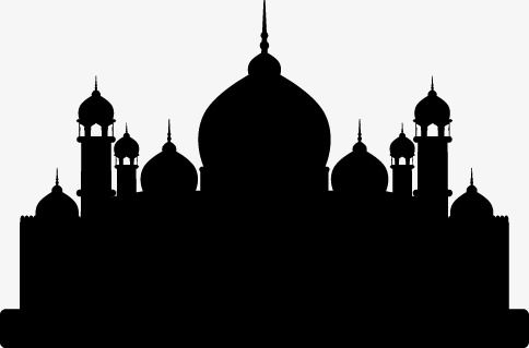 Detail Mosque Silhouette Vector Png Nomer 2