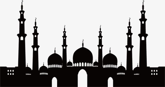 Detail Mosque Silhouette Vector Png Nomer 16