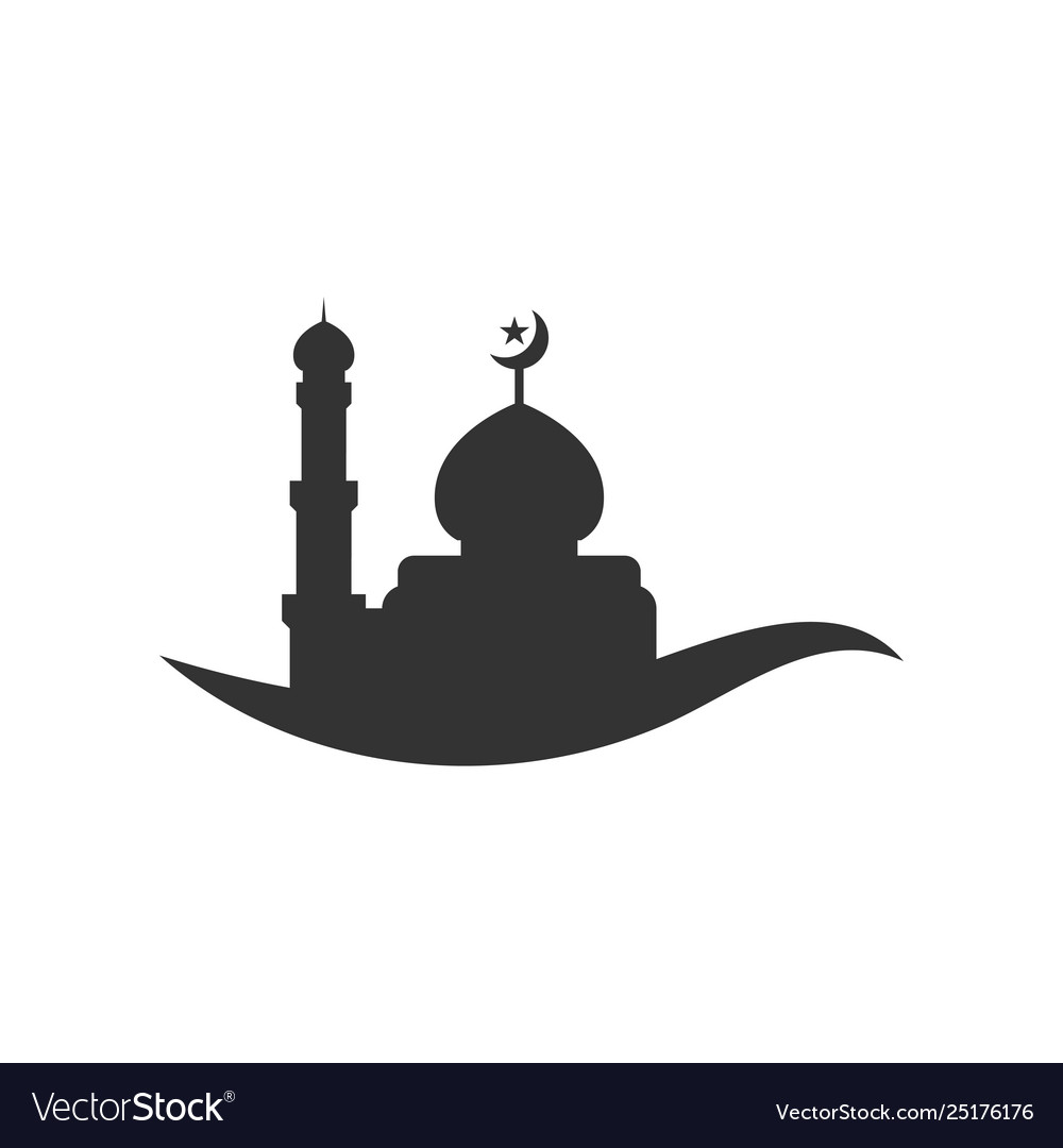 Detail Mosque Silhouette Vector Png Nomer 18