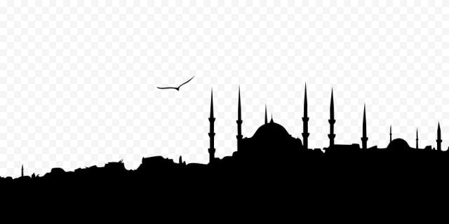 Detail Mosque Silhouette Vector Png Nomer 30