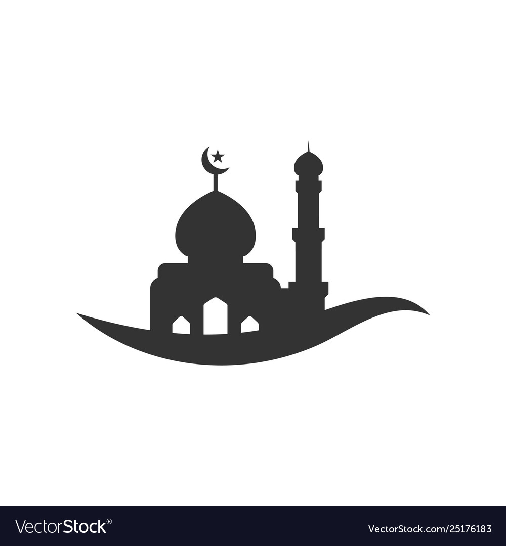 Detail Mosque Silhouette Vector Png Nomer 31