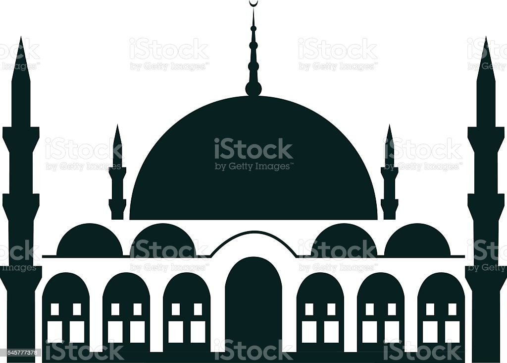 Detail Mosque Silhouette Vector Png Nomer 53