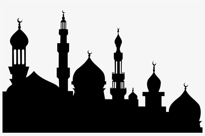 Detail Mosque Vector Background Nomer 21
