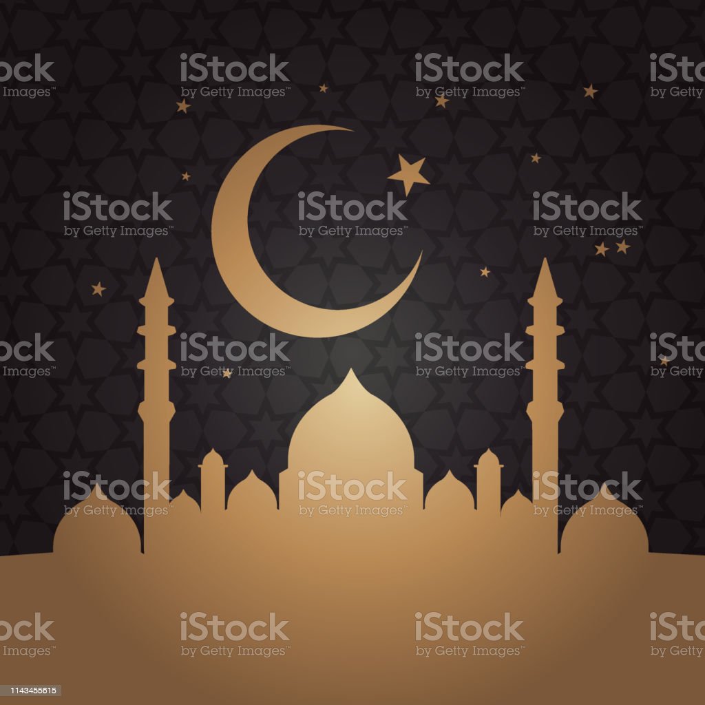 Detail Mosque Vector Background Nomer 47