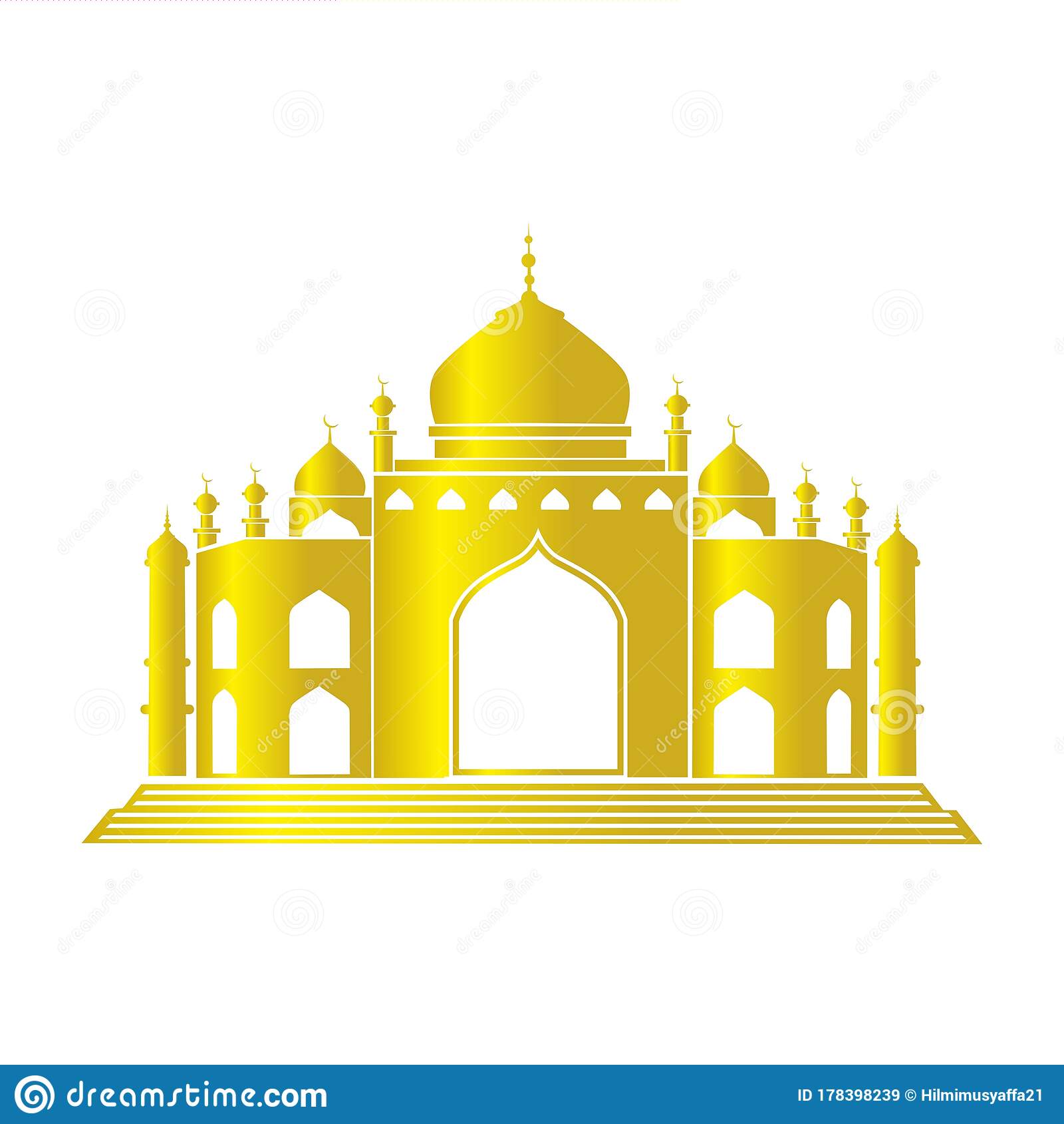 Detail Mosque Vector Background Nomer 49