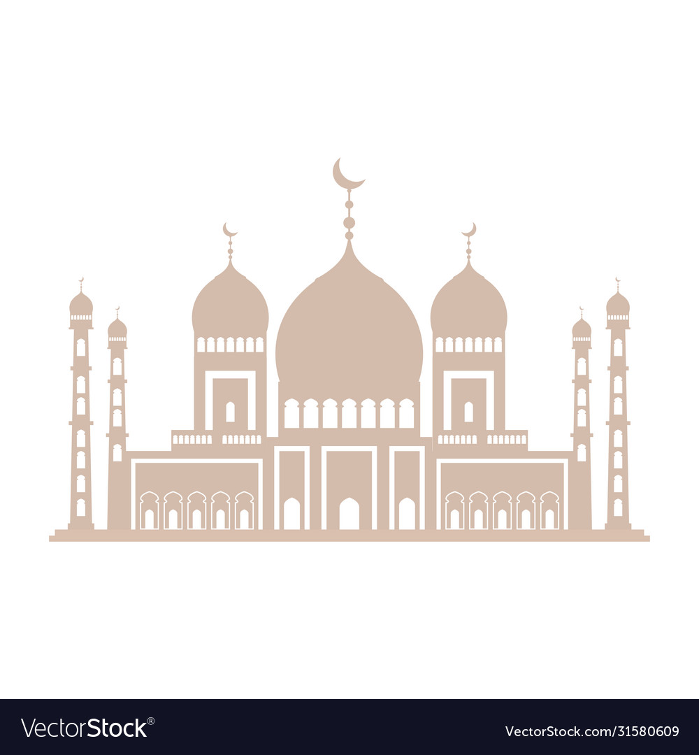 Detail Mosque Vector Background Nomer 52