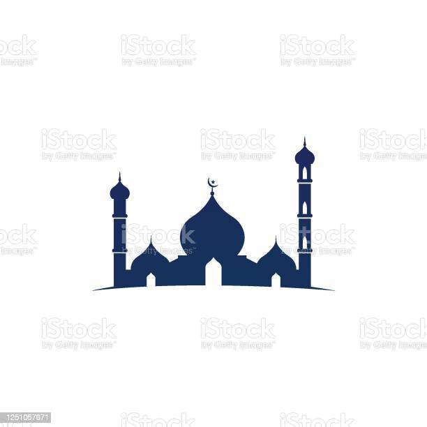 Detail Mosque Vector Design Nomer 15