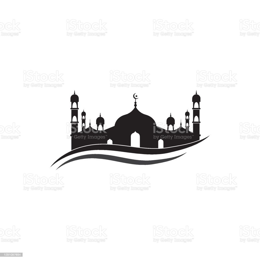 Detail Mosque Vector Design Nomer 25