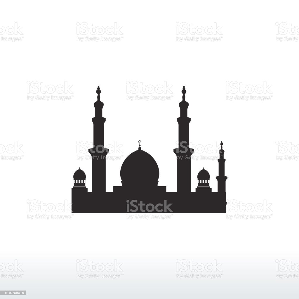 Detail Mosque Vector Design Nomer 42