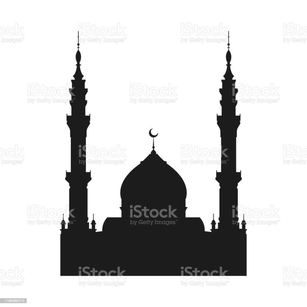 Detail Mosque Vector Design Nomer 44