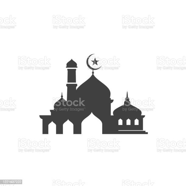 Detail Mosque Vector Design Nomer 57
