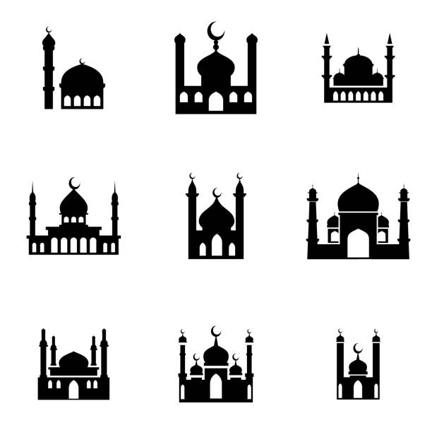 Detail Mosque Vector Free Nomer 14