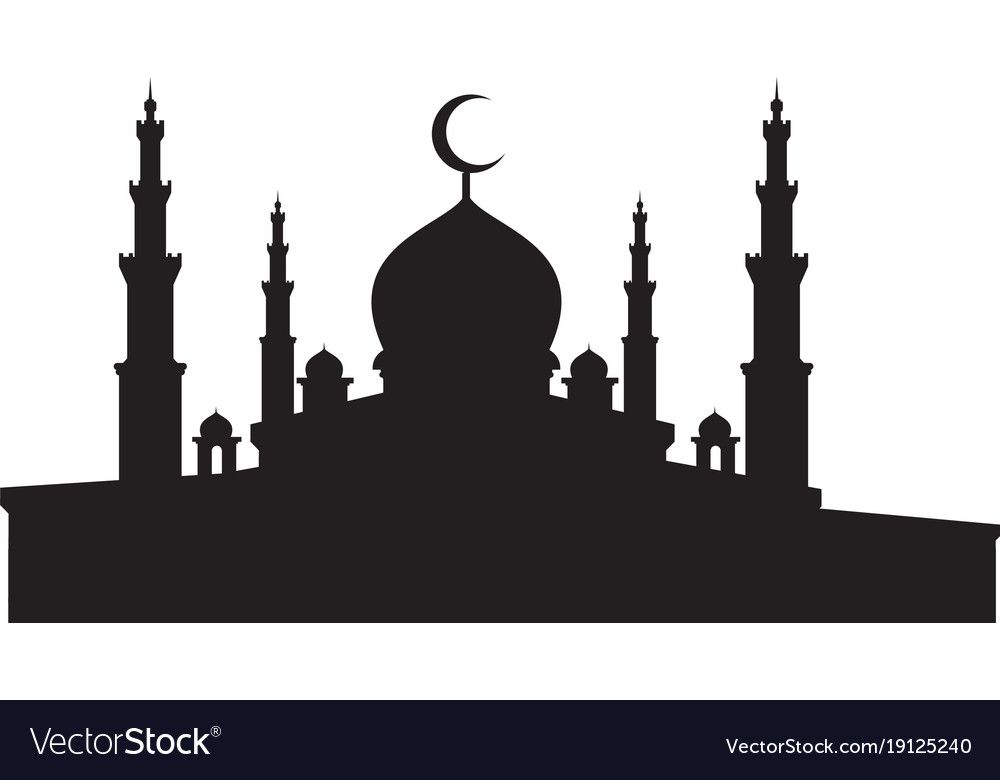 Detail Mosque Vector Free Nomer 22