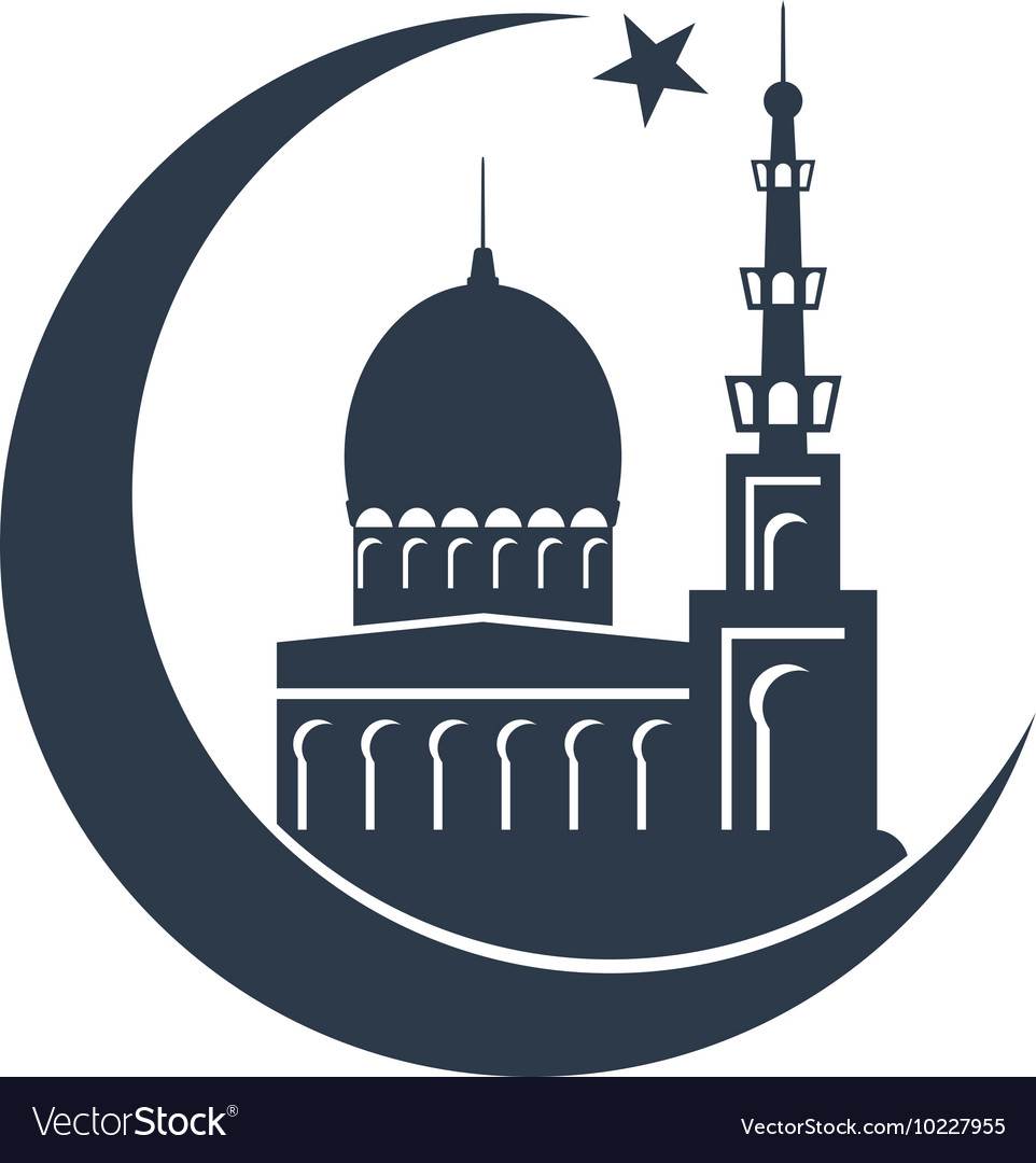Detail Mosque Vector Free Nomer 10