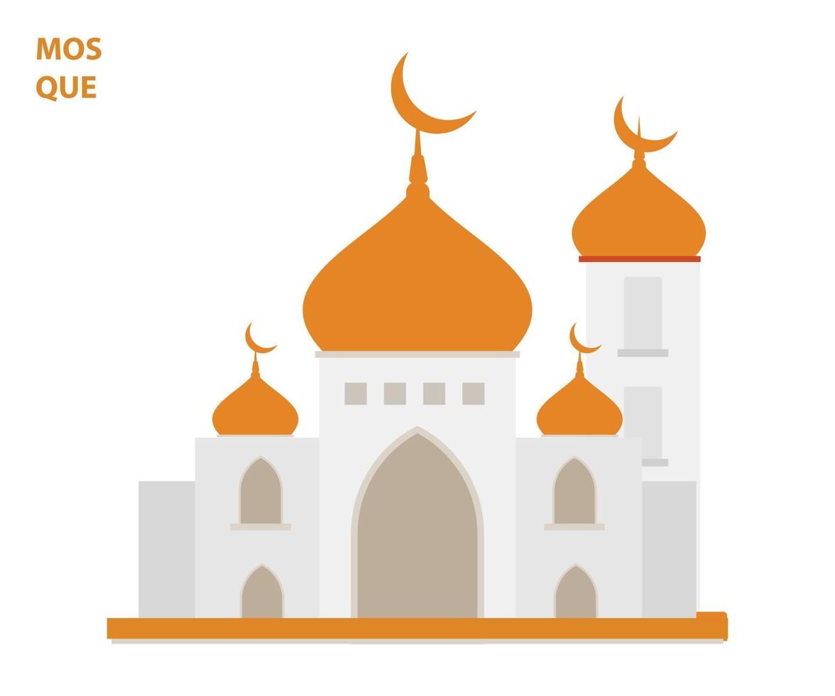 Detail Mosque Vector Free Download Nomer 30