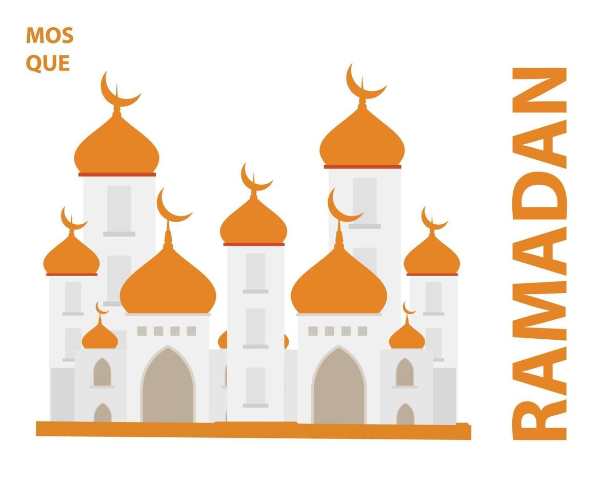 Detail Mosque Vector Free Download Nomer 34