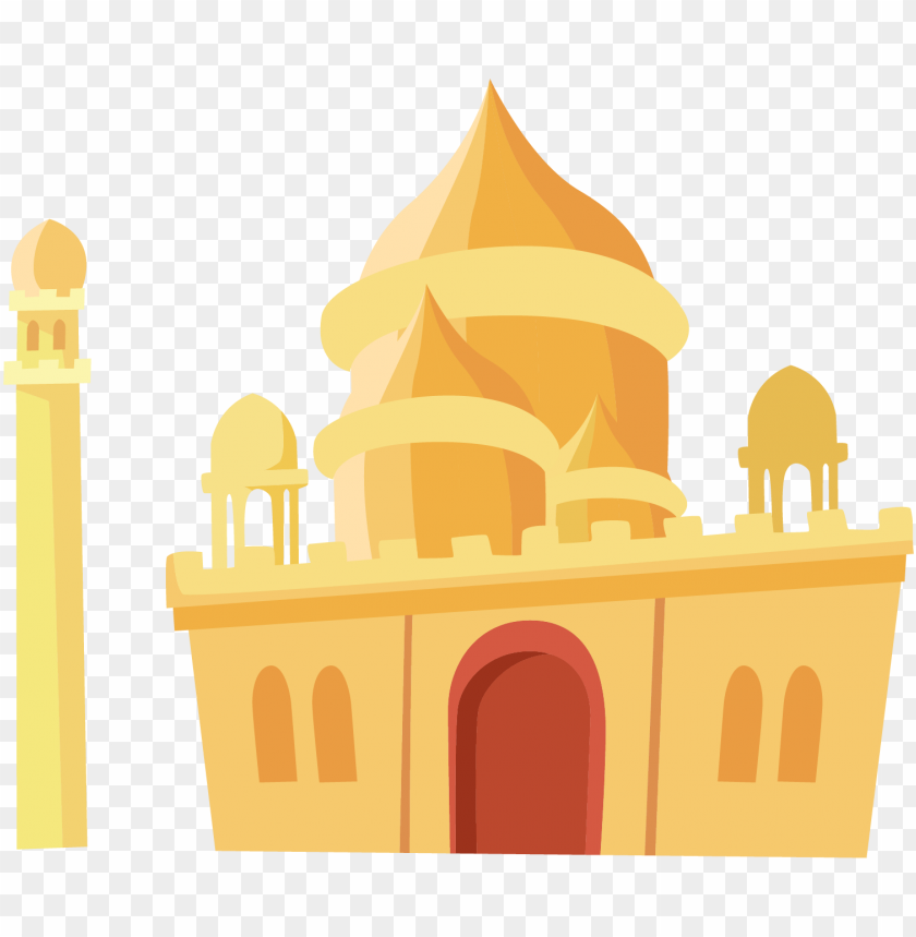 Detail Mosque Vector Free Download Nomer 37