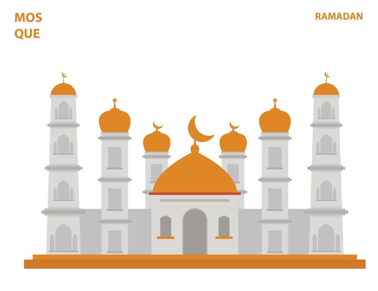 Detail Mosque Vector Free Download Nomer 47