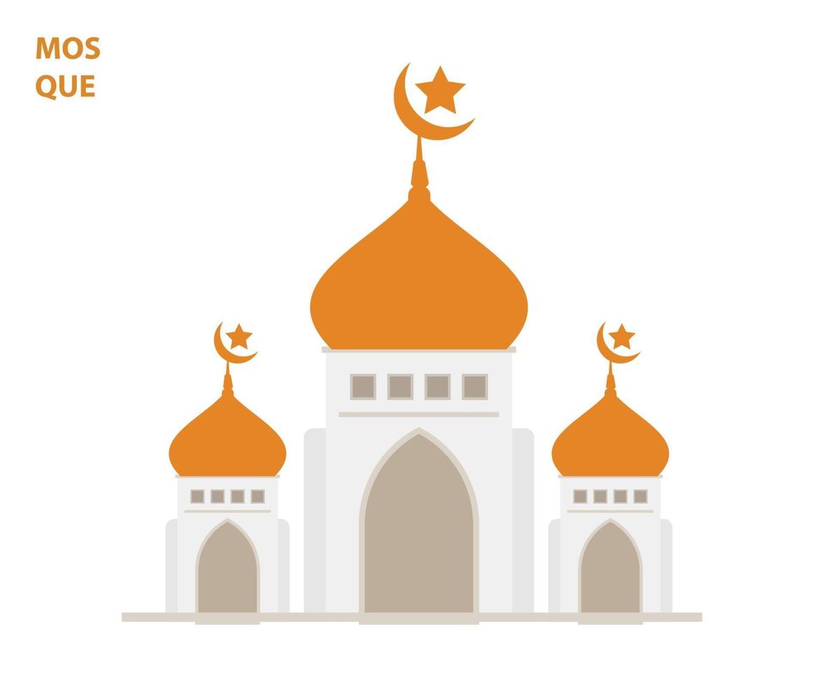 Detail Mosque Vector Free Download Nomer 48