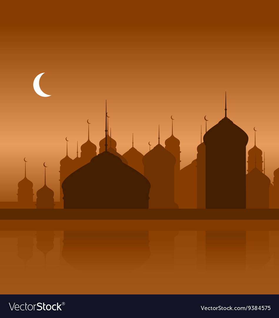 Detail Mosque Vector Wallpaper Nomer 26