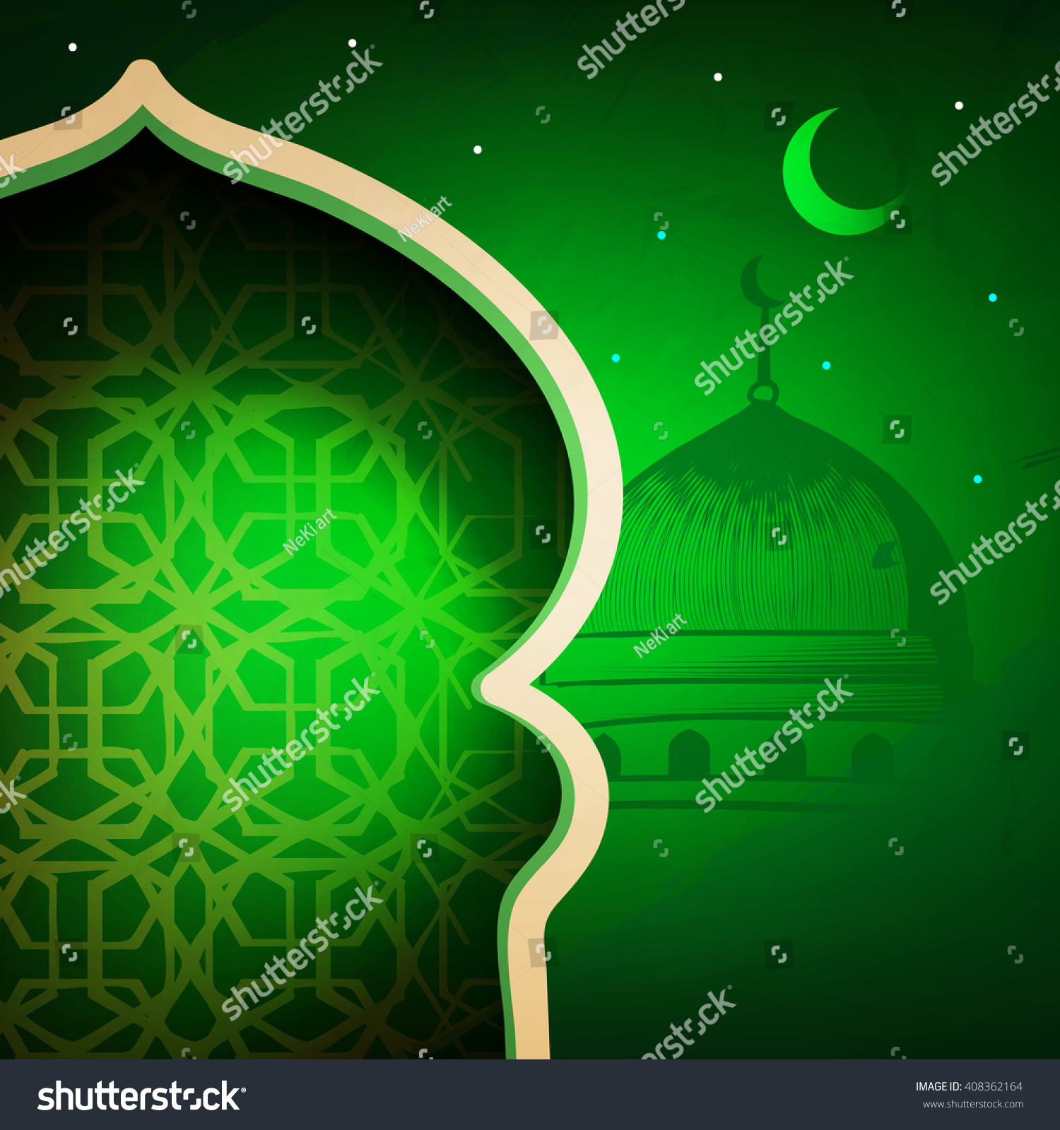 Detail Mosque Vector Wallpaper Nomer 30