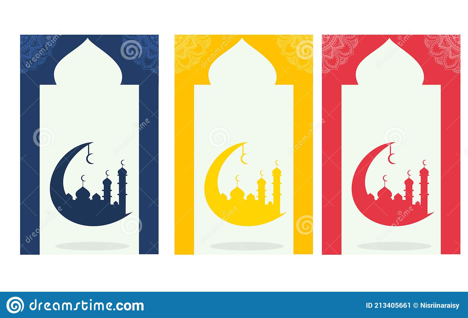 Detail Mosque Vector Wallpaper Nomer 43