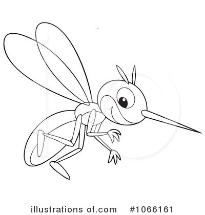 Detail Mosquito Clipart Black And White Nomer 40