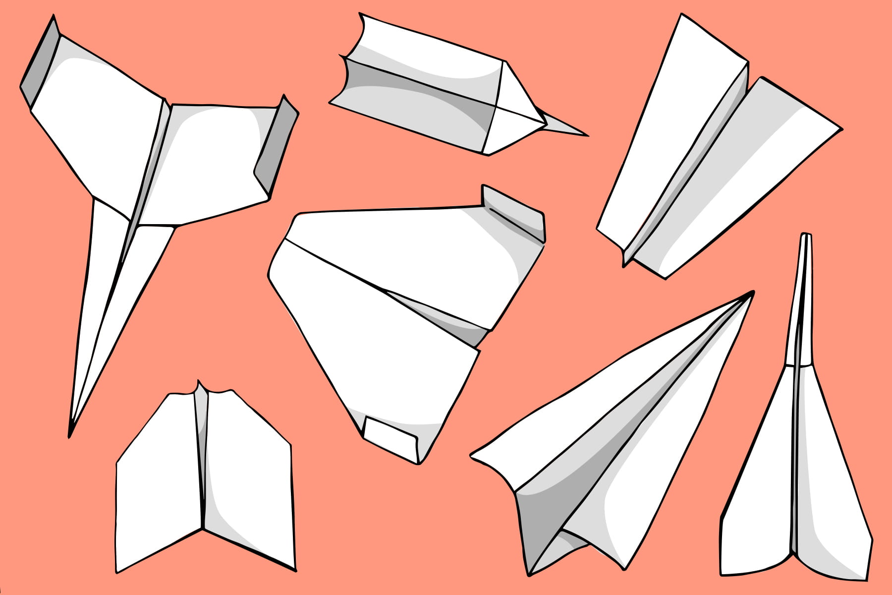 Detail Most Aerodynamic Paper Airplane Nomer 14