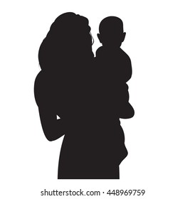 Detail Mother And Child Silhouette Nomer 5