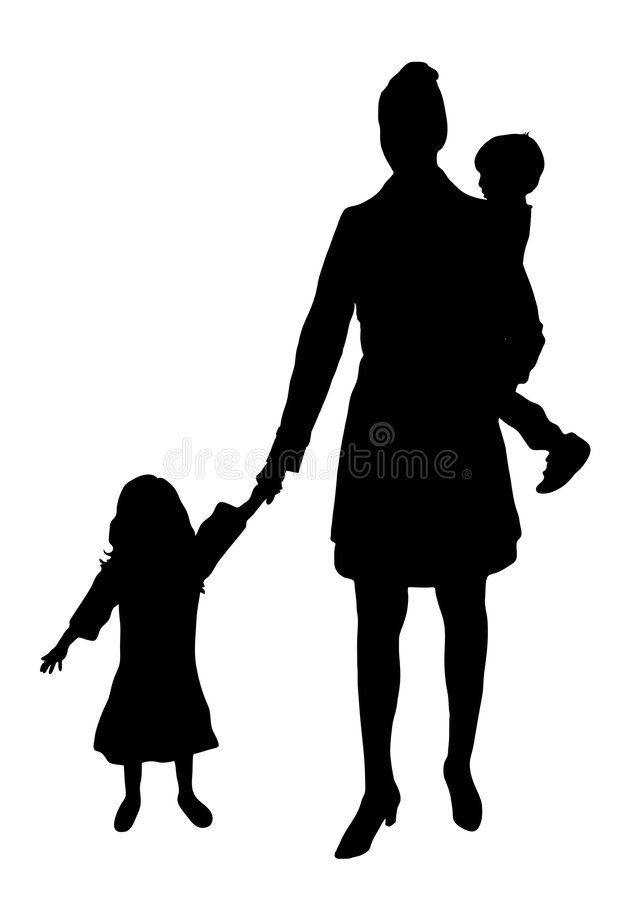 Detail Mother And Child Silhouette Nomer 6