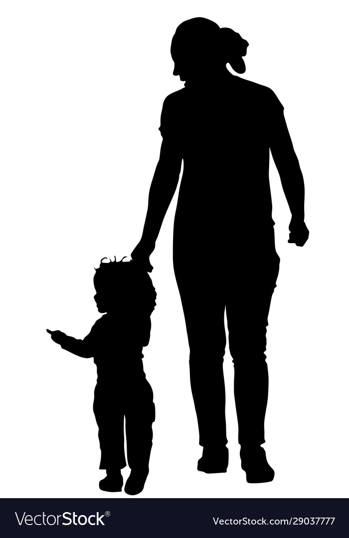 Detail Mother And Child Silhouette Nomer 55