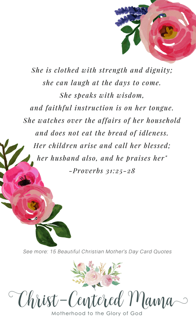 Detail Mothers Day Quotes From The Bible Nomer 4