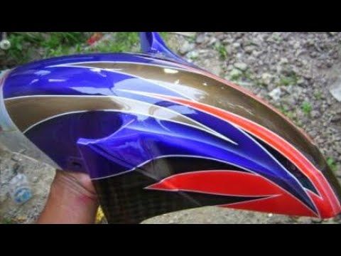 Detail Motif Airbrush Motor Simple Nomer 24