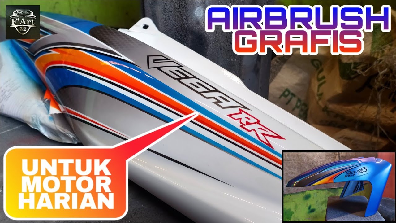 Detail Motif Airbrush Simple Tapi Keren Nomer 11