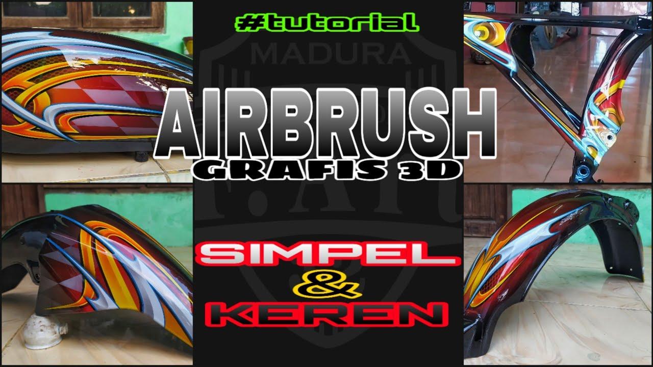Detail Motif Airbrush Simple Tapi Keren Nomer 29