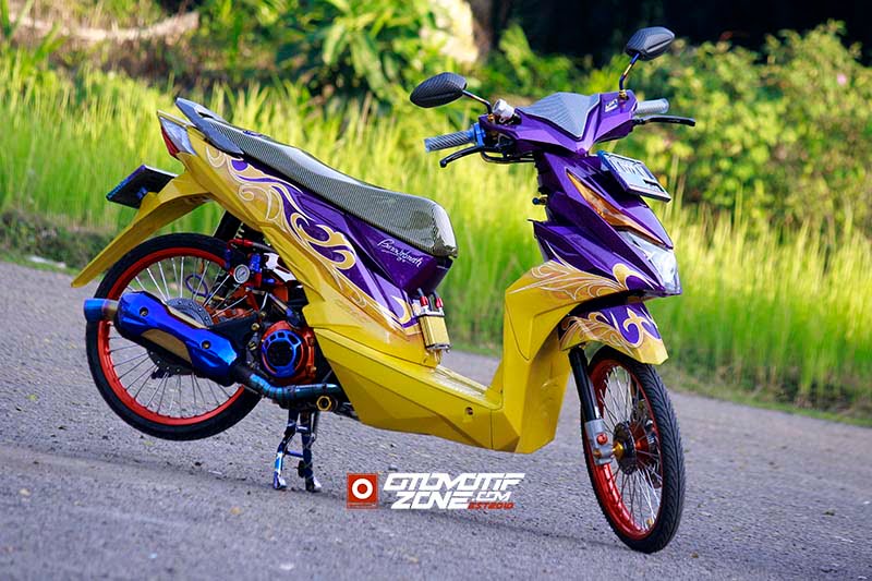 Detail Motif Airbrush Simple Tapi Keren Nomer 35