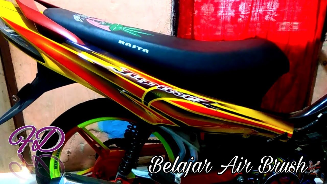 Detail Motif Airbrush Simple Tapi Keren Nomer 5