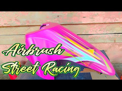 Detail Motif Airbrush Simple Tapi Keren Nomer 8