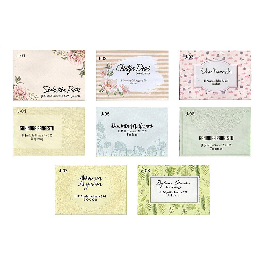 Detail Motif Amplop Nomer 47