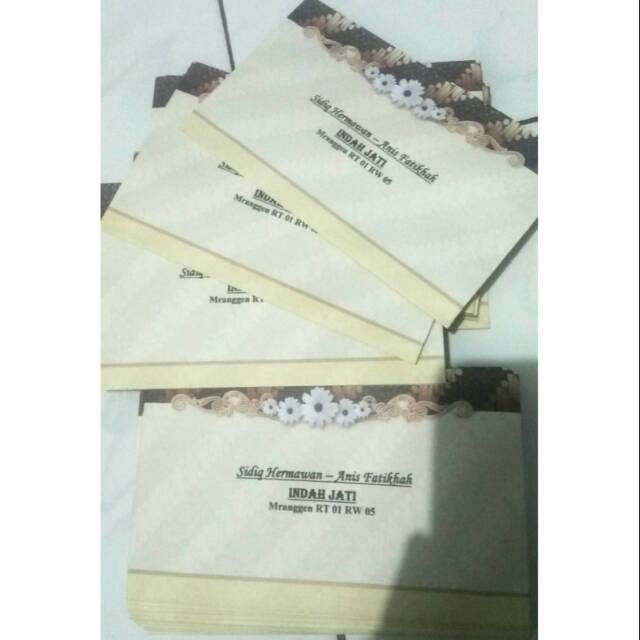 Detail Motif Amplop Nomer 53