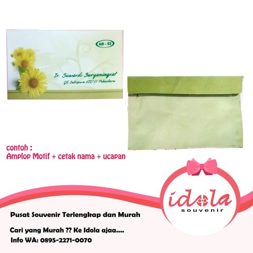 Detail Motif Amplop Nomer 54