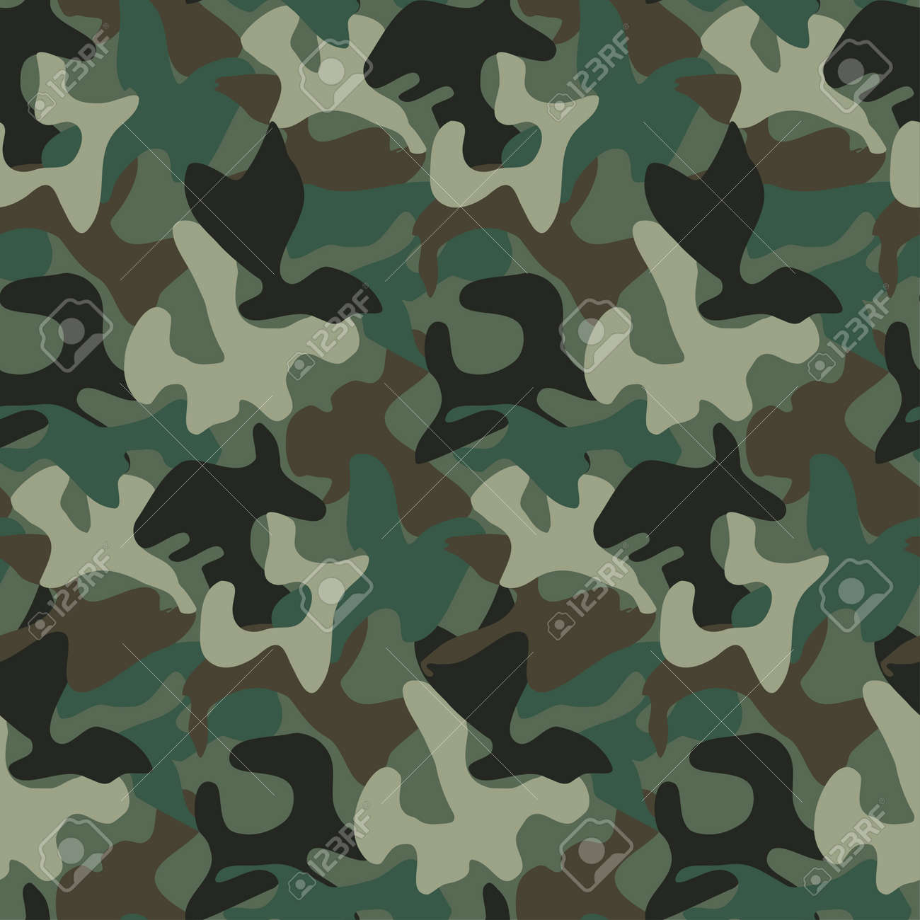 Detail Motif Army Vector Nomer 20