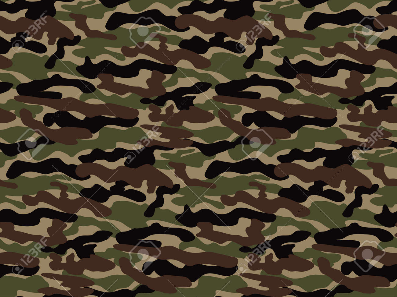 Detail Motif Army Vector Nomer 39