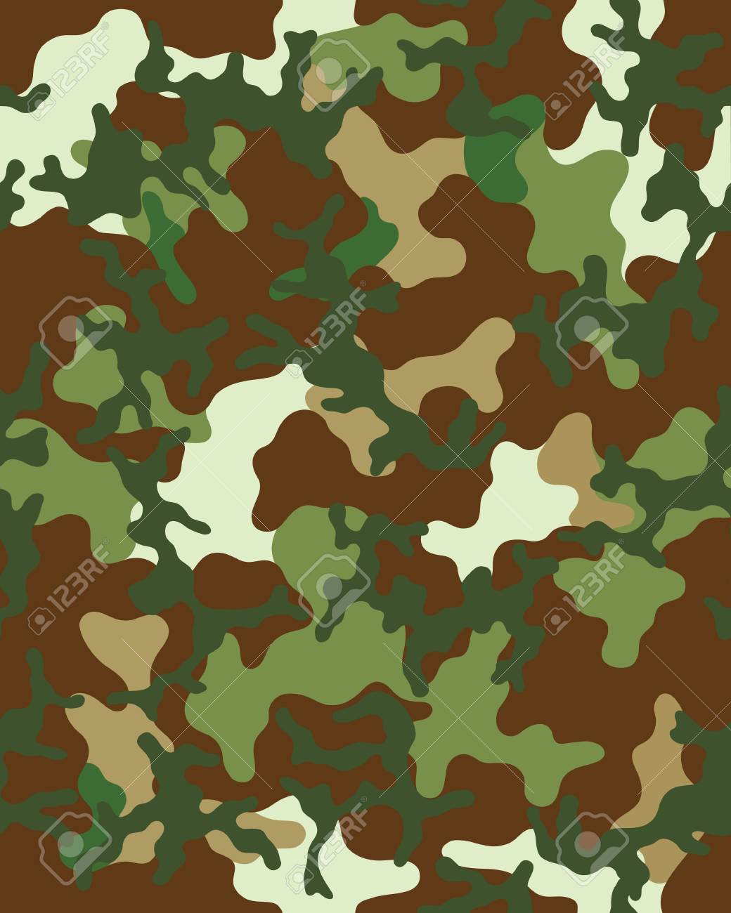 Detail Motif Army Vector Nomer 41