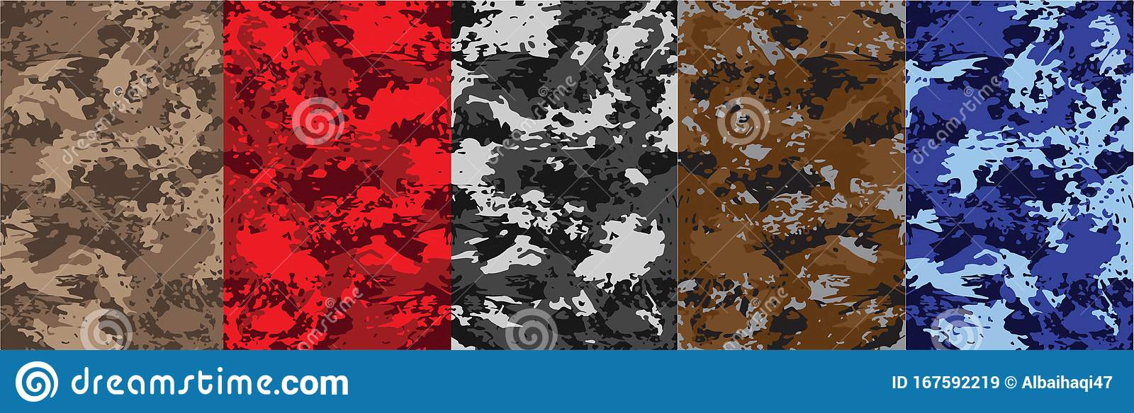 Detail Motif Army Vector Nomer 55